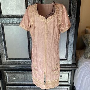 Elegant Pink Embroidered Top